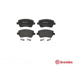 BREMBO Bremsbelagsatz, Scheibenbremse