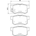 BREMBO Bremsbelagsatz, Scheibenbremse