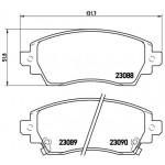 BREMBO Bremsbelagsatz, Scheibenbremse