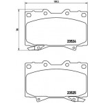 BREMBO Bremsbelagsatz, Scheibenbremse