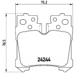 BREMBO Bremsbelagsatz, Scheibenbremse