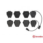 BREMBO Bremsbelagsatz, Scheibenbremse