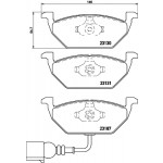 BREMBO Bremsbelagsatz, Scheibenbremse