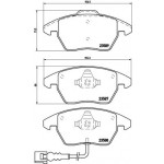 BREMBO Bremsbelagsatz, Scheibenbremse