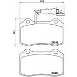 BREMBO Bremsbelagsatz, Scheibenbremse