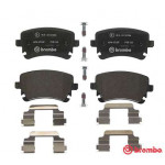 BREMBO Bremsbelagsatz, Scheibenbremse