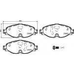 BREMBO Bremsbelagsatz, Scheibenbremse