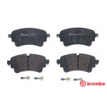 BREMBO Bremsbelagsatz, Scheibenbremse