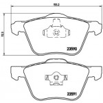 BREMBO Bremsbelagsatz, Scheibenbremse