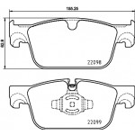 BREMBO Bremsbelagsatz, Scheibenbremse