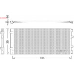 DENSO Kondensator, Klimaanlage