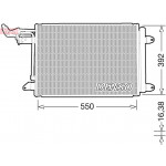 DENSO Kondensator, Klimaanlage