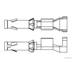 HERTH+BUSS ELPARTS Crimpverbinder