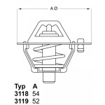 BorgWarner (Wahler) Thermostat, Kühlmittel