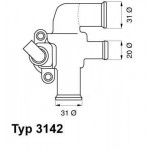 BorgWarner (Wahler) Thermostat, Kühlmittel