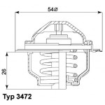 BorgWarner (Wahler) Thermostat, Kühlmittel