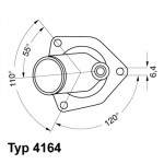 BorgWarner (Wahler) Thermostat, Kühlmittel