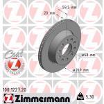 ZIMMERMANN Bremsscheibe