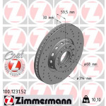 ZIMMERMANN Bremsscheibe