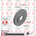 ZIMMERMANN Bremsscheibe