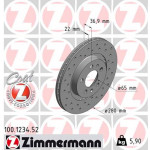 ZIMMERMANN Bremsscheibe