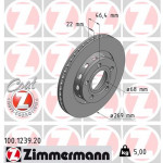 ZIMMERMANN Bremsscheibe