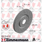 ZIMMERMANN Bremsscheibe