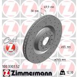 ZIMMERMANN Bremsscheibe