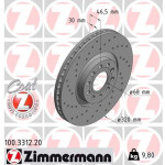 ZIMMERMANN Bremsscheibe