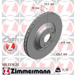 ZIMMERMANN Bremsscheibe