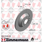 ZIMMERMANN Bremsscheibe