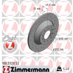 ZIMMERMANN Bremsscheibe