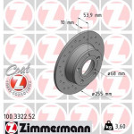 ZIMMERMANN Bremsscheibe