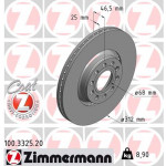 ZIMMERMANN Bremsscheibe