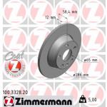 ZIMMERMANN Bremsscheibe