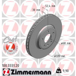 ZIMMERMANN Bremsscheibe