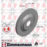 ZIMMERMANN Bremsscheibe