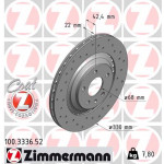 ZIMMERMANN Bremsscheibe