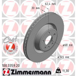 ZIMMERMANN Bremsscheibe