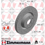 ZIMMERMANN Bremsscheibe