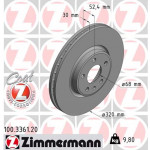 ZIMMERMANN Bremsscheibe