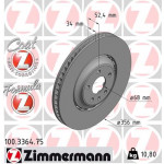 ZIMMERMANN Bremsscheibe