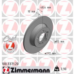ZIMMERMANN Bremsscheibe