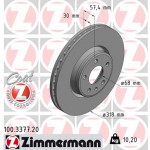 ZIMMERMANN Bremsscheibe