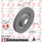 ZIMMERMANN Bremsscheibe