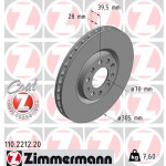 ZIMMERMANN Bremsscheibe