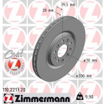 ZIMMERMANN Bremsscheibe
