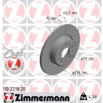 ZIMMERMANN Bremsscheibe