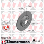 ZIMMERMANN Bremsscheibe