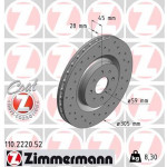 ZIMMERMANN Bremsscheibe